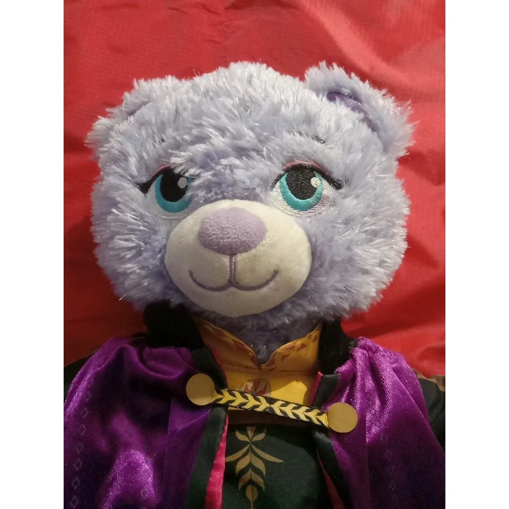Build A Bear Disney's Frozen Princess Elsa & Anna With Dresses Sparkle 2014 BAB